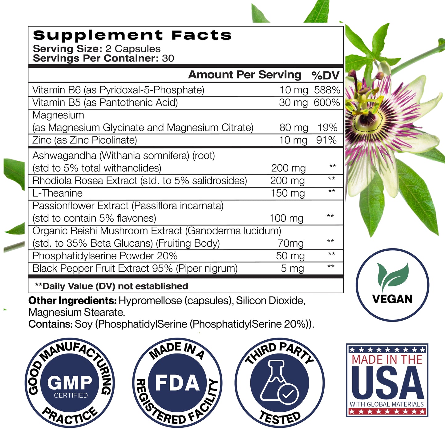 Cortisol Balance Supplement – Natural Support for Healthy Cortisol Levels and Adrenal Function