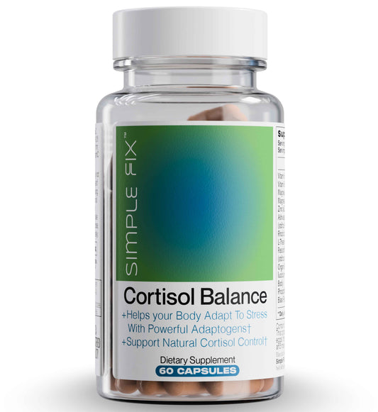 Cortisol Balance Supplement – Natural Support for Healthy Cortisol Levels and Adrenal Function