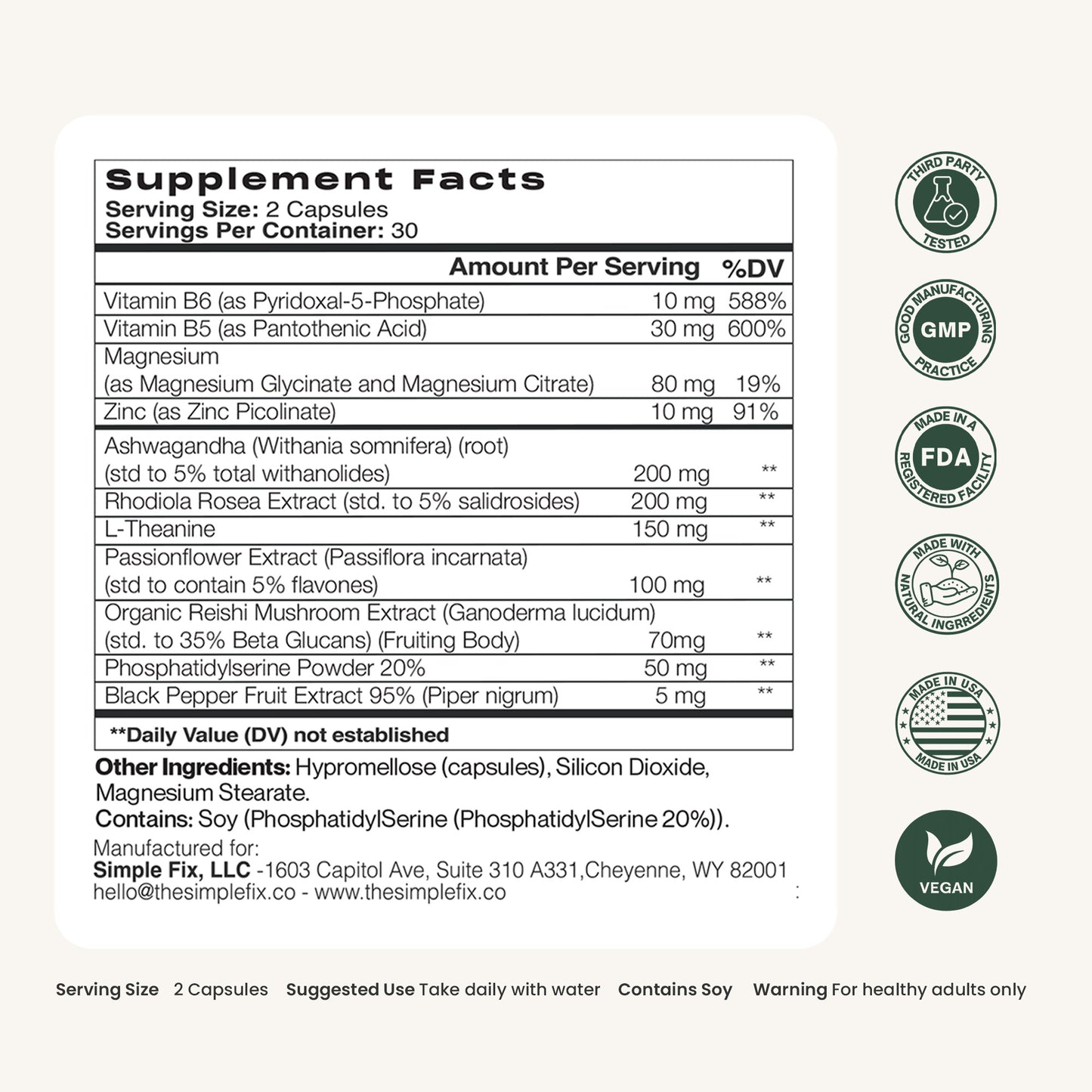 Cortisol Balance Supplement – Natural Support for Healthy Cortisol Levels and Adrenal Function